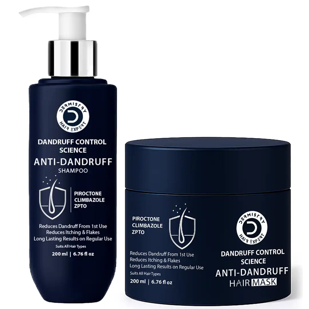 Anti Dandruff Duo โ Shampoo & Hair Mask For Flake-Free Scalp